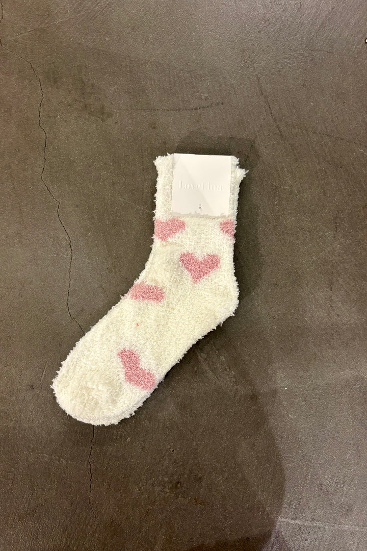 Big Heart Soft Socks - More Colors Available-The Shop Laguna Beach