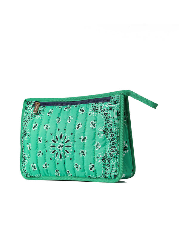 Beau Bandana Print Pouch - More Colors Available-The Shop Laguna Beach
