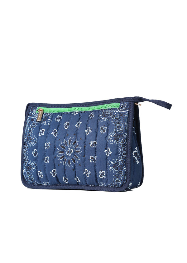 Beau Bandana Print Pouch - More Colors Available-The Shop Laguna Beach