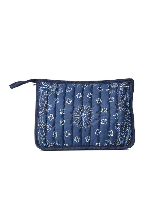 Beau Bandana Print Pouch - More Colors Available-The Shop Laguna Beach