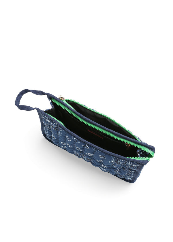 Beau Bandana Print Pouch - More Colors Available-The Shop Laguna Beach
