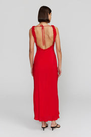 OWNLEY Bella Midi Slip Dress-The Shop Laguna Beach