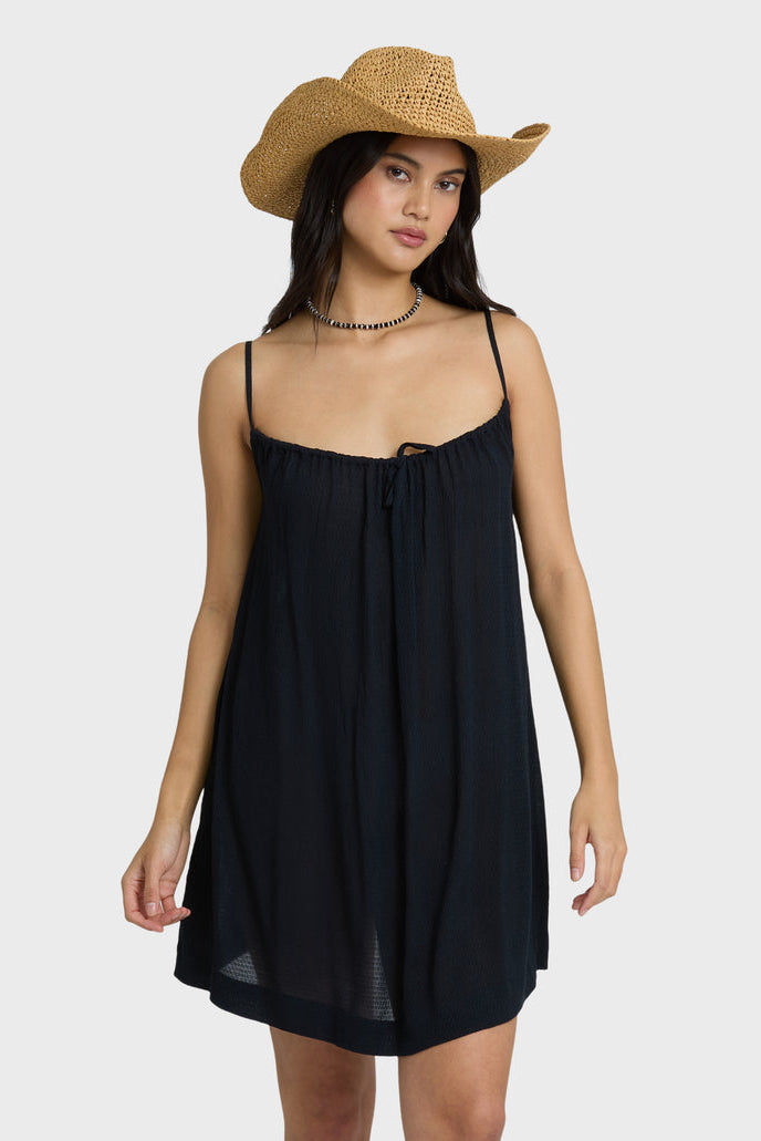 BILLABONG Beach Song Solid Mini Dress - More Colors Available-The Shop Laguna Beach