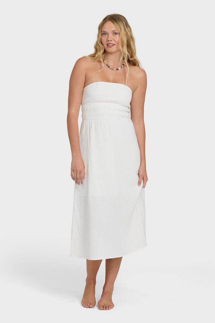 BILLABONG In the Sky Gauze Midi Dress-The Shop Laguna Beach