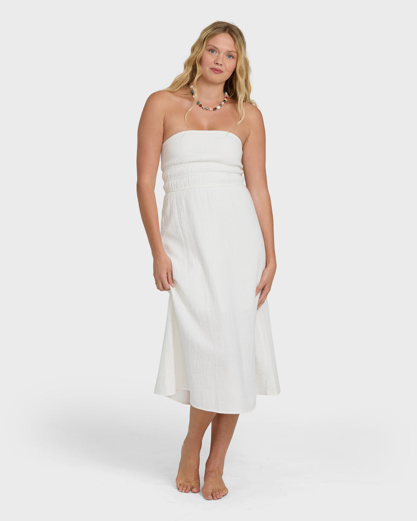 BILLABONG In the Sky Gauze Midi Dress-The Shop Laguna Beach