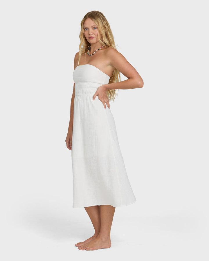 BILLABONG In the Sky Gauze Midi Dress-The Shop Laguna Beach