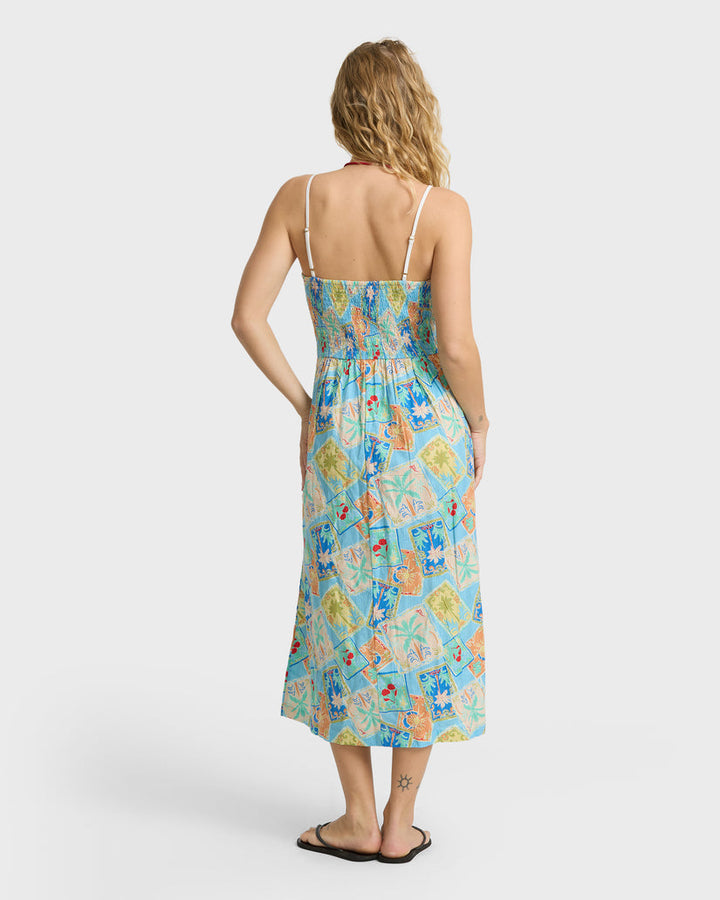 BILLABONG Palm Grove Midi Dress-The Shop Laguna Beach