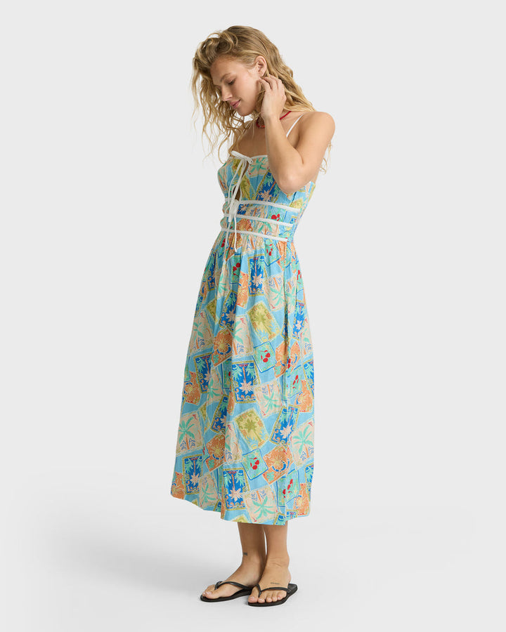 BILLABONG Palm Grove Midi Dress-The Shop Laguna Beach