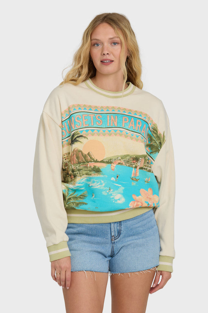 BILLABONG Summer Dreams Kendal Crew Sweatshirt-The Shop Laguna Beach