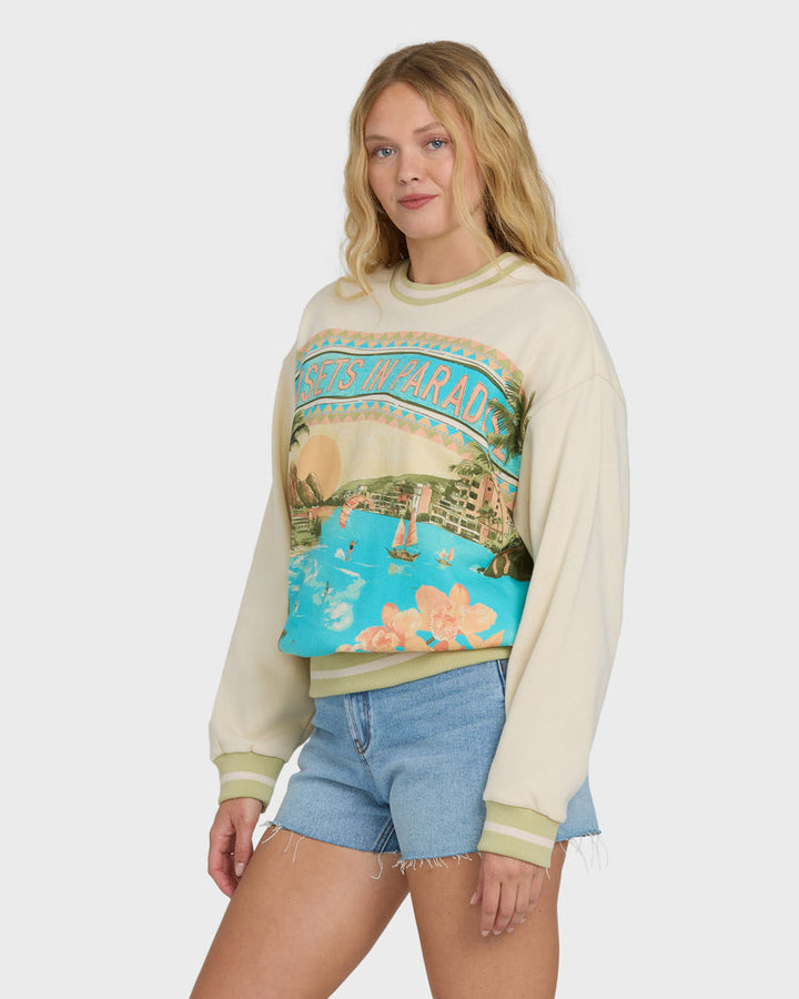 BILLABONG Summer Dreams Kendal Crew Sweatshirt-The Shop Laguna Beach