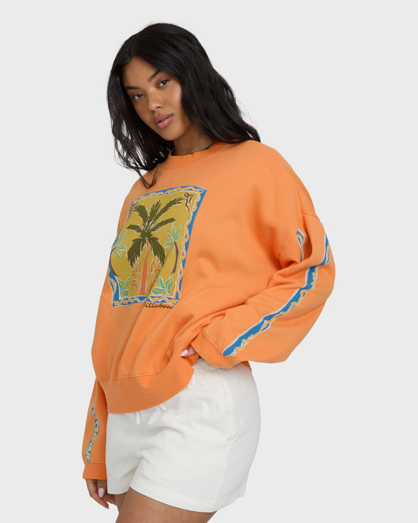 BILLABONG Palm Rio Crew Pullover-The Shop Laguna Beach