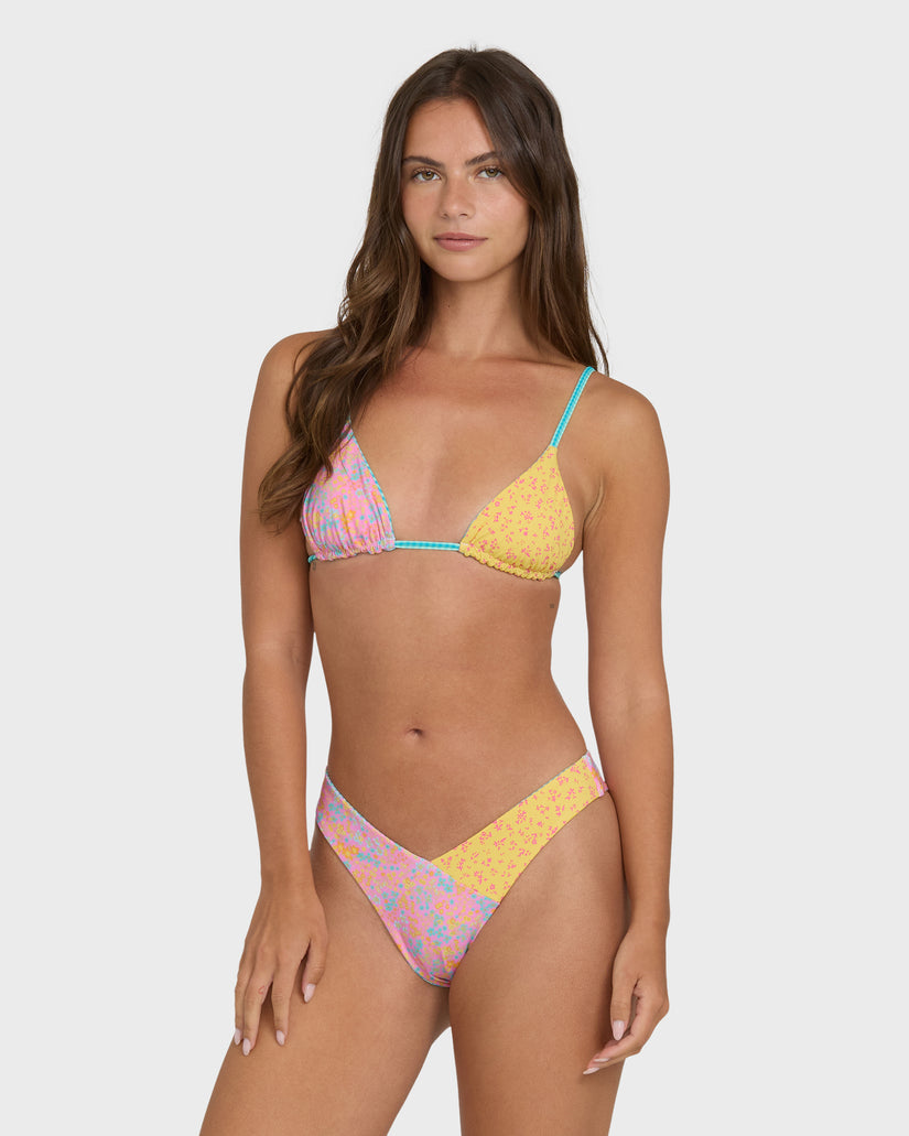 BILLABONG Babe Alert Reversible Tri Top