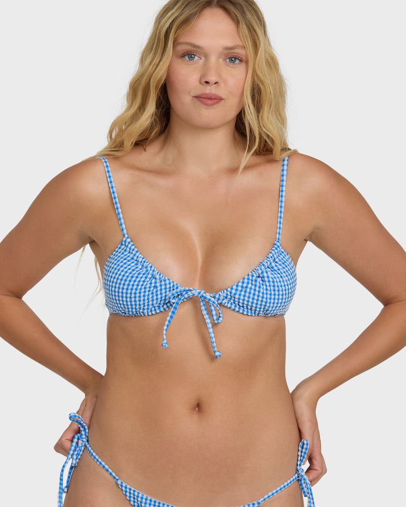 BILLABONG Mini Wave Check Cara Bralette Top-The Shop Laguna Beach