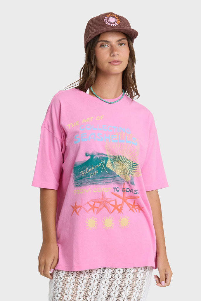 BILLABONG Distant Stars Oversized Tee