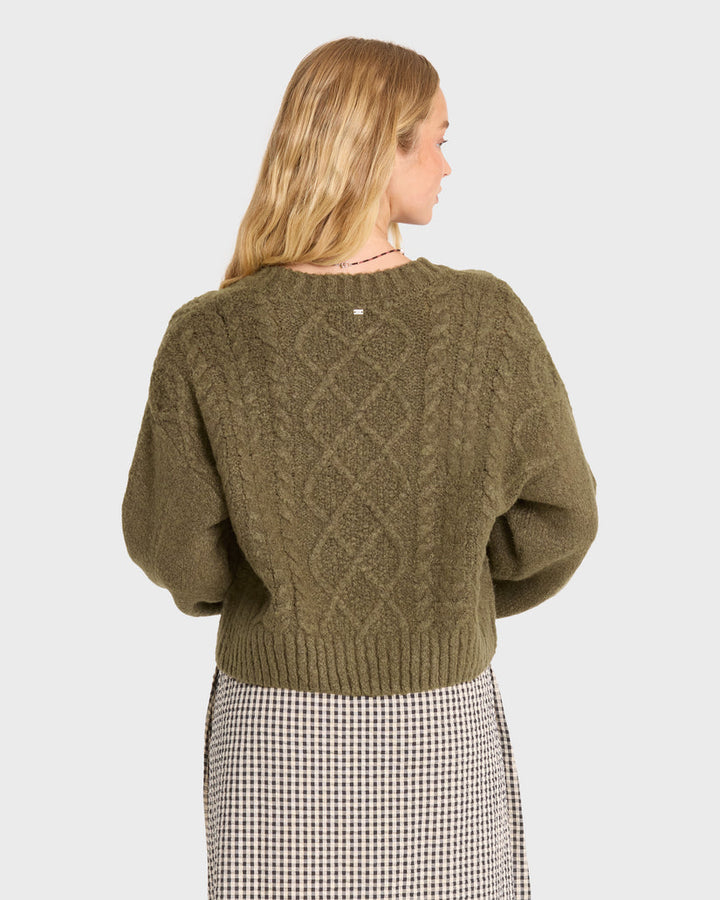 BILLABONG August V-Neck Cardigan-The Shop Laguna Beach