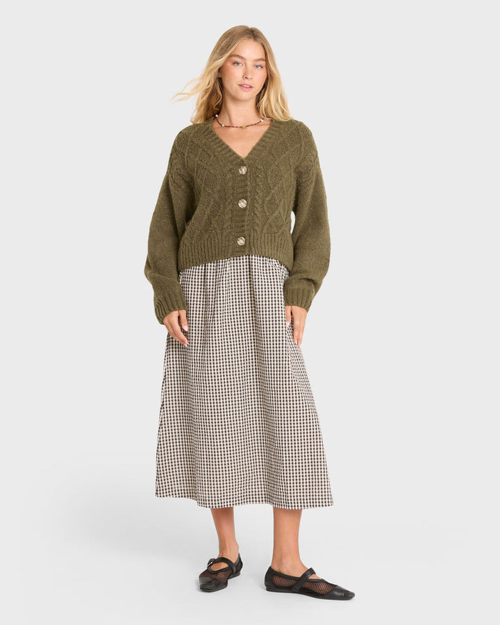 BILLABONG August V-Neck Cardigan-The Shop Laguna Beach