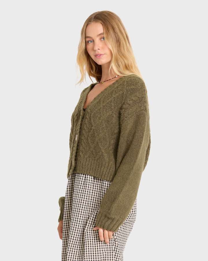 BILLABONG August V-Neck Cardigan-The Shop Laguna Beach