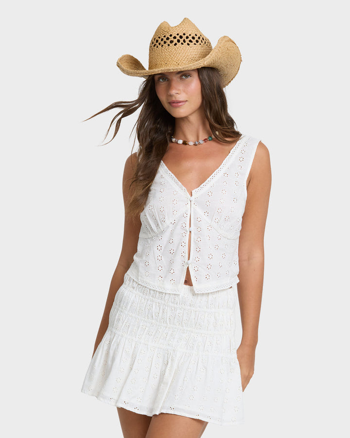 BILLABONG Eyelet Forever Tank-The Shop Laguna Beach