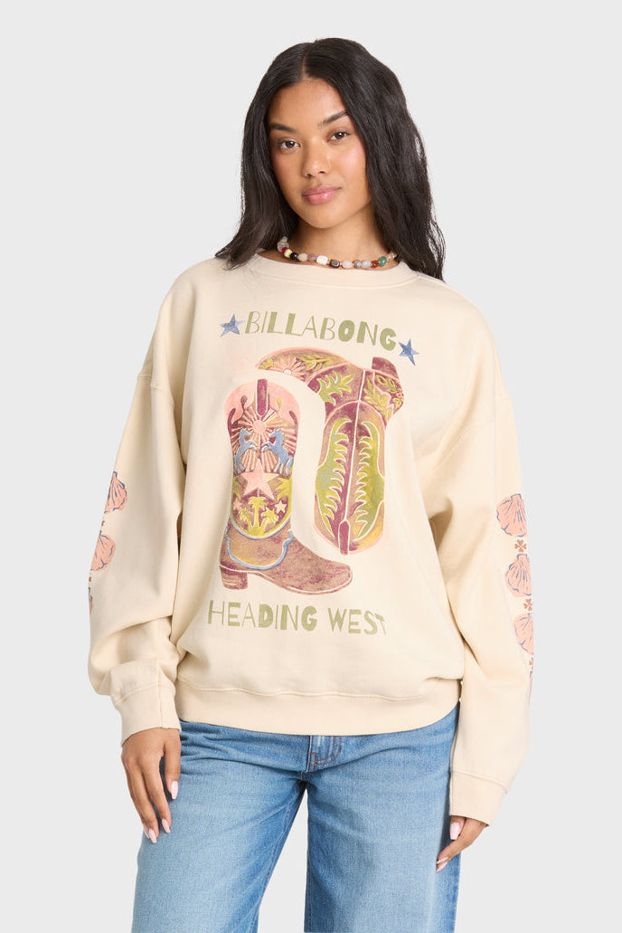 BILLABONG Ride In Crew Sweatshirt-The Shop Laguna Beach