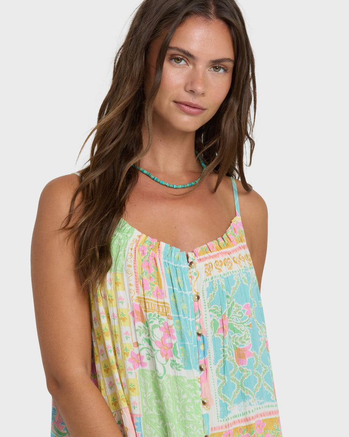 BILLABONG Perla Buttoned Maxi Dress