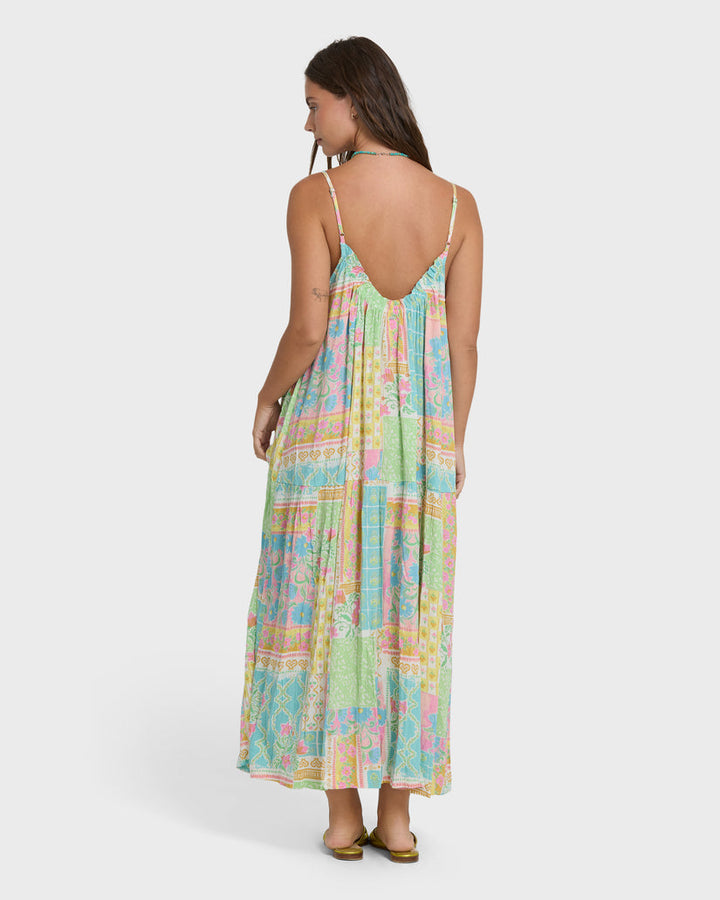 BILLABONG Perla Buttoned Maxi Dress