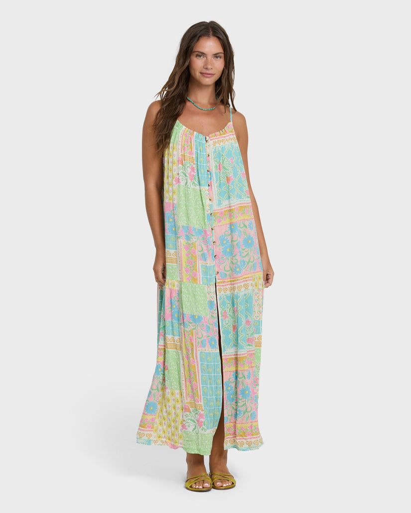BILLABONG Perla Buttoned Maxi Dress