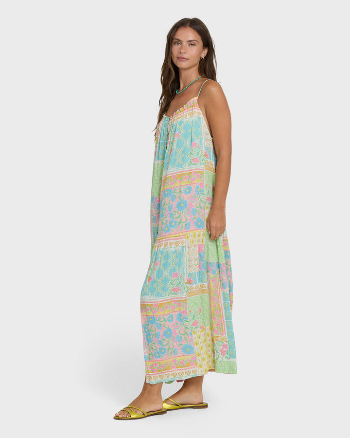 BILLABONG Perla Buttoned Maxi Dress