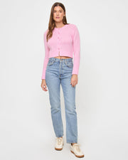 LSPACE Brynn Crop Cardigan-The Shop Laguna Beach