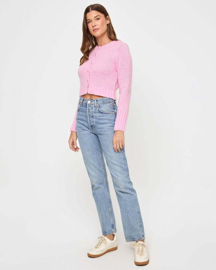 LSPACE Brynn Crop Cardigan-The Shop Laguna Beach