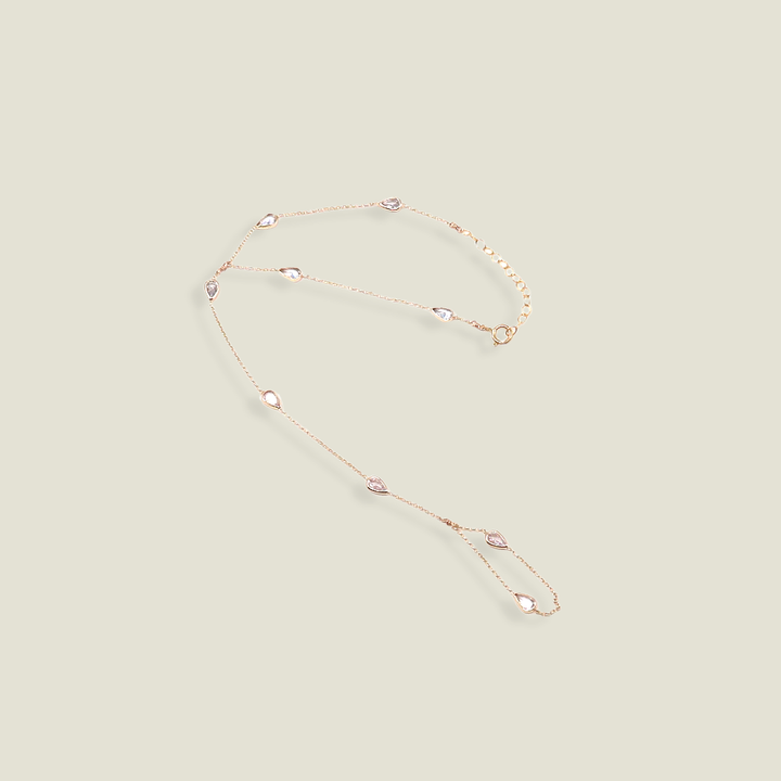 MAY MARTIN Bardot CZ Hand Chain-The Shop Laguna Beach