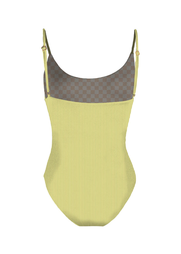 MAI UNDERWEAR Baja Ribbed One Piece (Full Coverage)-The Shop Laguna Beach