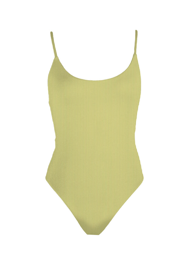 MAI UNDERWEAR Baja Ribbed One Piece (Full Coverage)-The Shop Laguna Beach