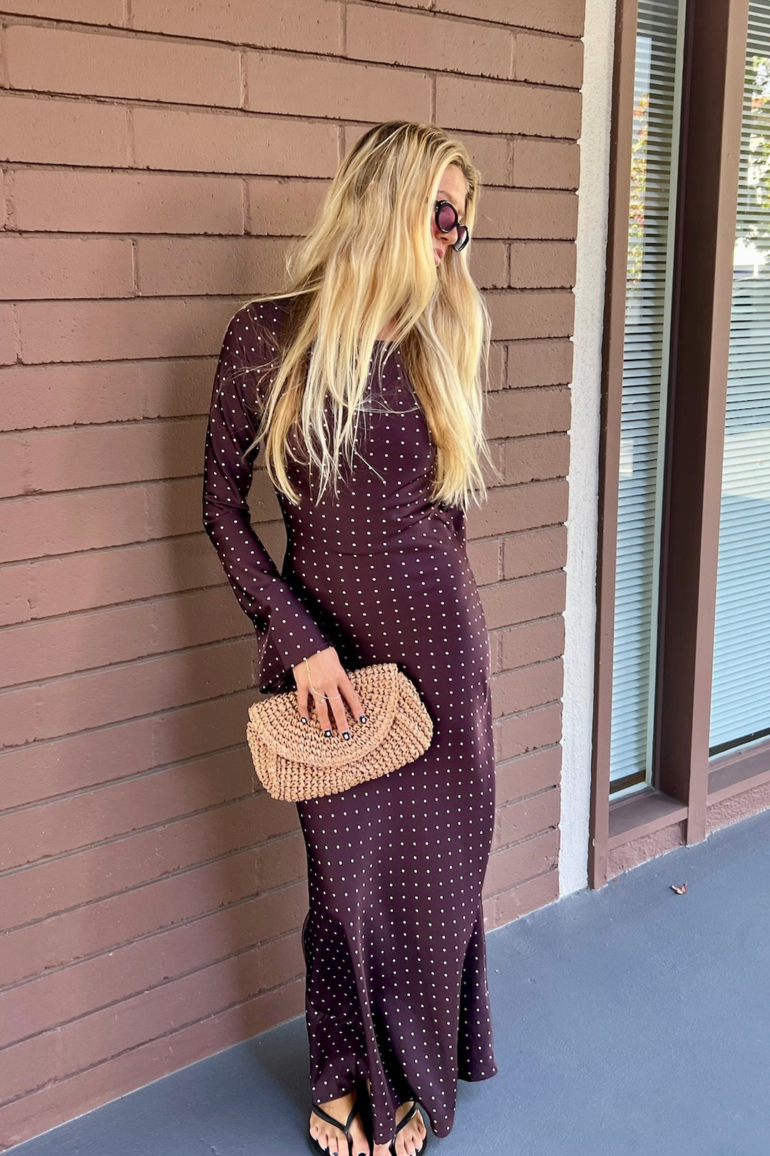 KEEN THE LABEL Georgie Satin Maxi Dress-The Shop Laguna Beach