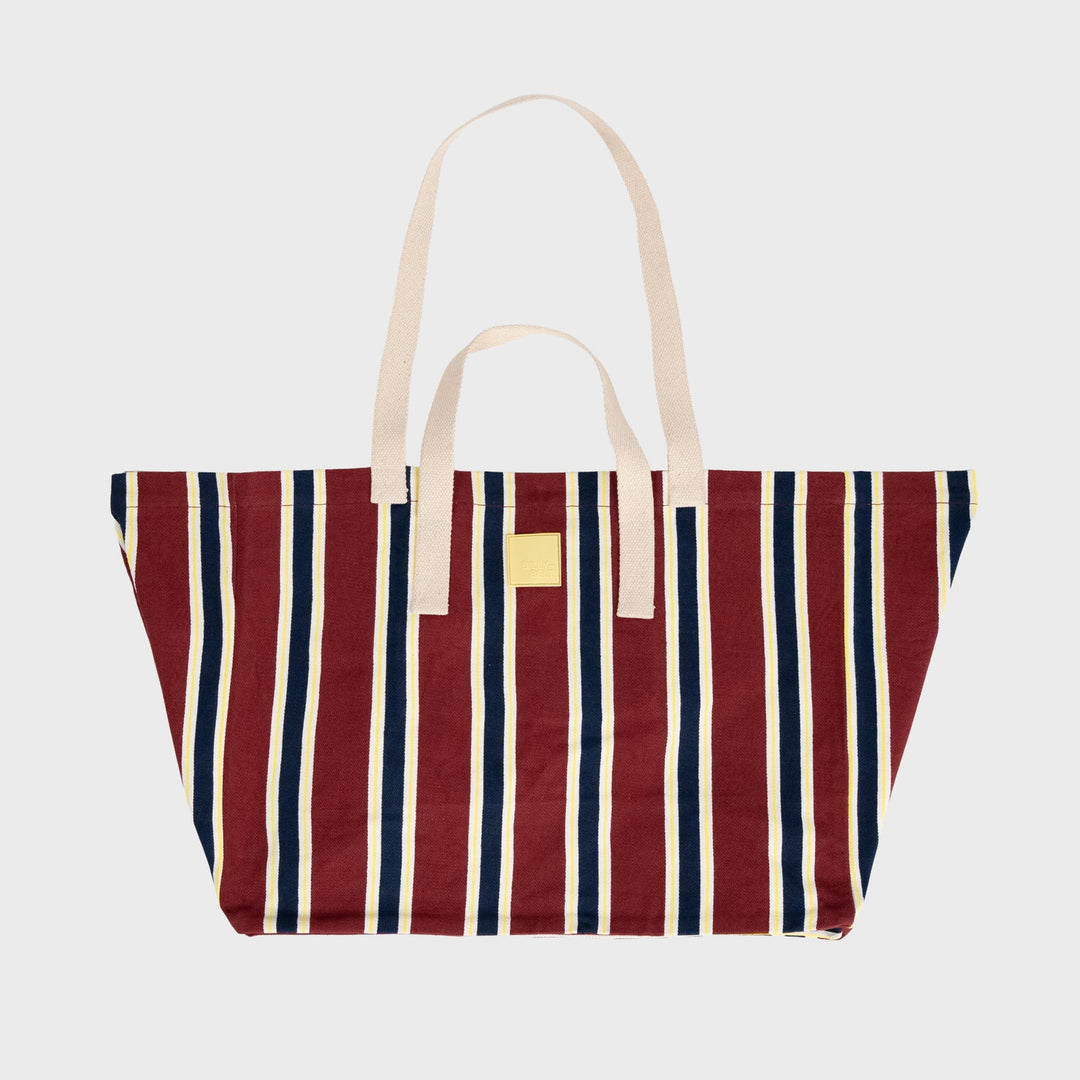 BILLYBELT Jumbo Printed Organic Cotton Tote Bag - More Colors Available