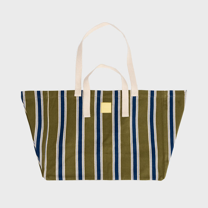 BILLYBELT Jumbo Printed Organic Cotton Tote Bag - More Colors Available