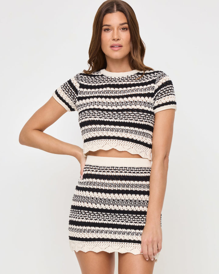LSPACE Caicos Sweaterknit Top-The Shop Laguna Beach