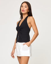 LSPACE Callie Twist Halter Tank-The Shop Laguna Beach