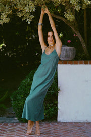 SUMMER OF 78 Camille Cupro Slip Dress-The Shop Laguna Beach