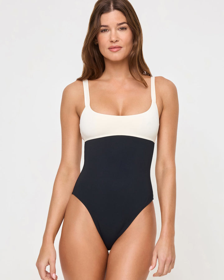LSPACE Descanso Colorblock One Piece-The Shop Laguna Beach