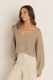 RHYTHM Eadie Oversized Cardigan Sweater-The Shop Laguna Beach