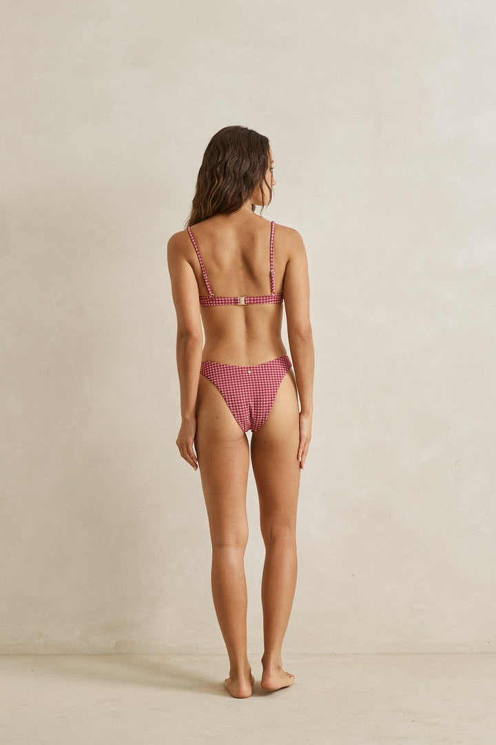 RHYTHM Lola Check Hi Cut Bottom - More Colors Available-The Shop Laguna Beach