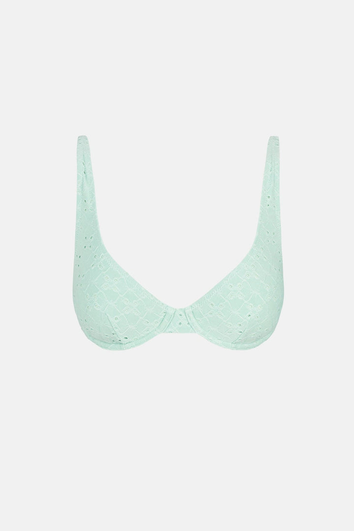 RHYTHM Brighton Eyelet Underwire Top-The Shop Laguna Beach