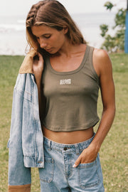 RHYTHM Annette Rib Tank-The Shop Laguna Beach