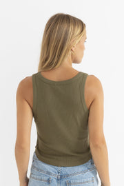 RHYTHM Annette Rib Tank-The Shop Laguna Beach