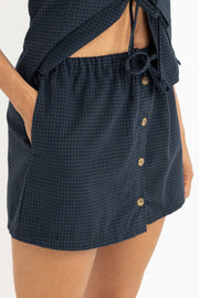 RHYTHM Louise Check Skort-The Shop Laguna Beach