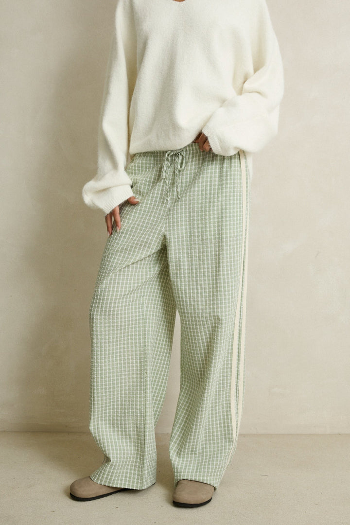 RHYTHM Kirri Check Pant-The Shop Laguna Beach