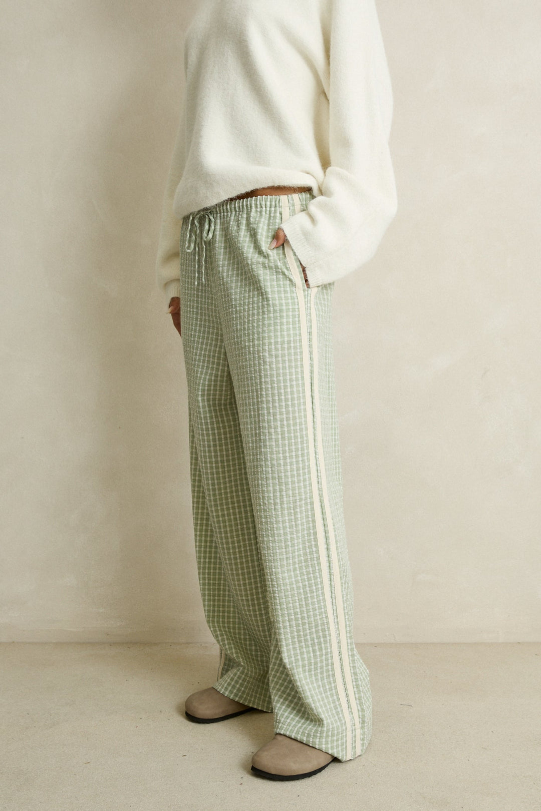 RHYTHM Kirri Check Pant-The Shop Laguna Beach