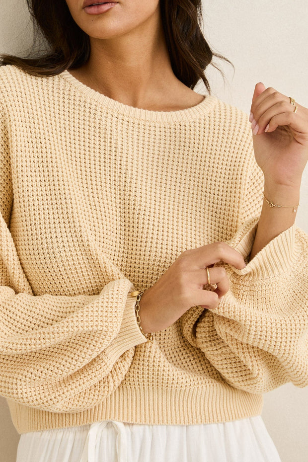 RHYTHM Classic Knit Sweater-The Shop Laguna Beach