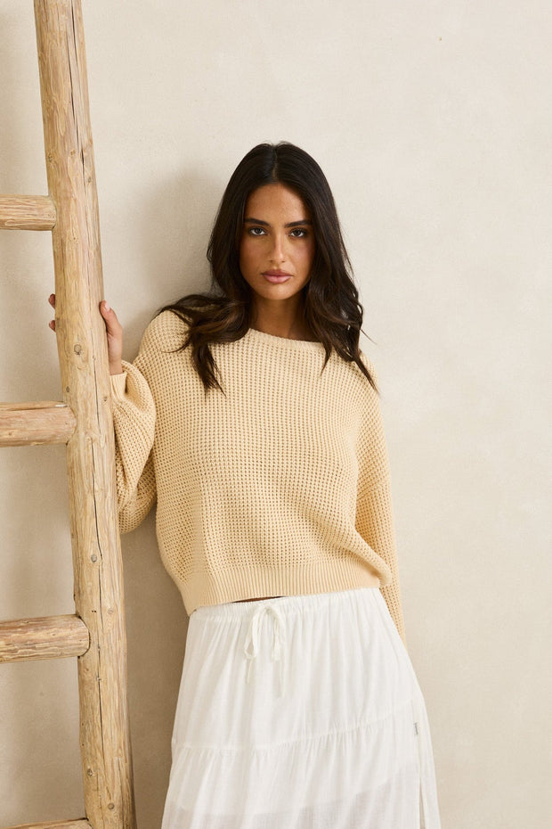 RHYTHM Classic Knit Sweater-The Shop Laguna Beach
