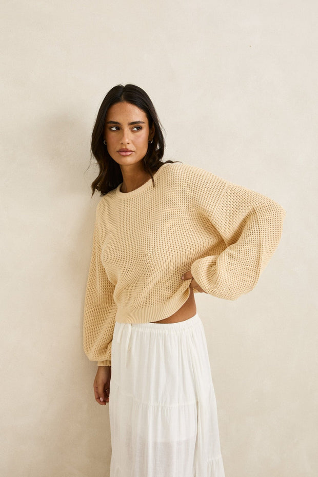 RHYTHM Classic Knit Sweater-The Shop Laguna Beach
